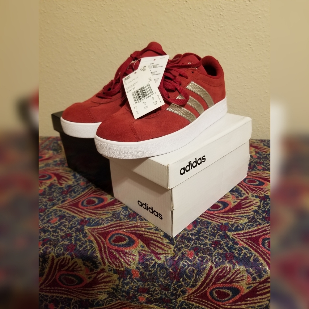 Adidas VL Court 2.0 Shoes Size 5